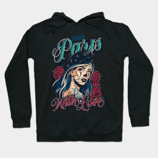 Vintage tattoo women illustration Hoodie